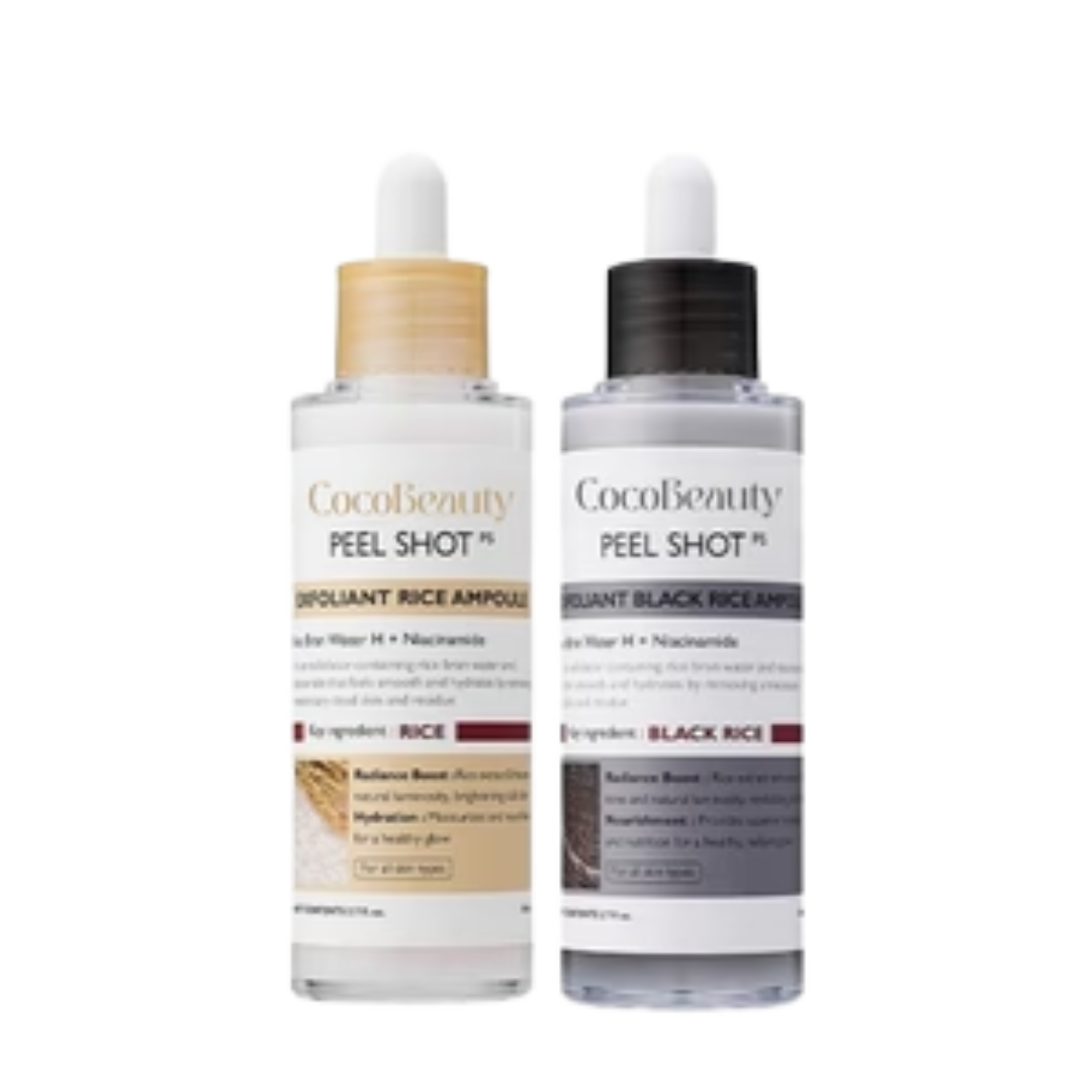 Peel Shot Glow Rice Ampoule Duo