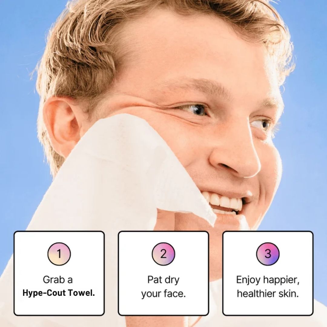 Hype-Cout Daily Clean Facial Towels